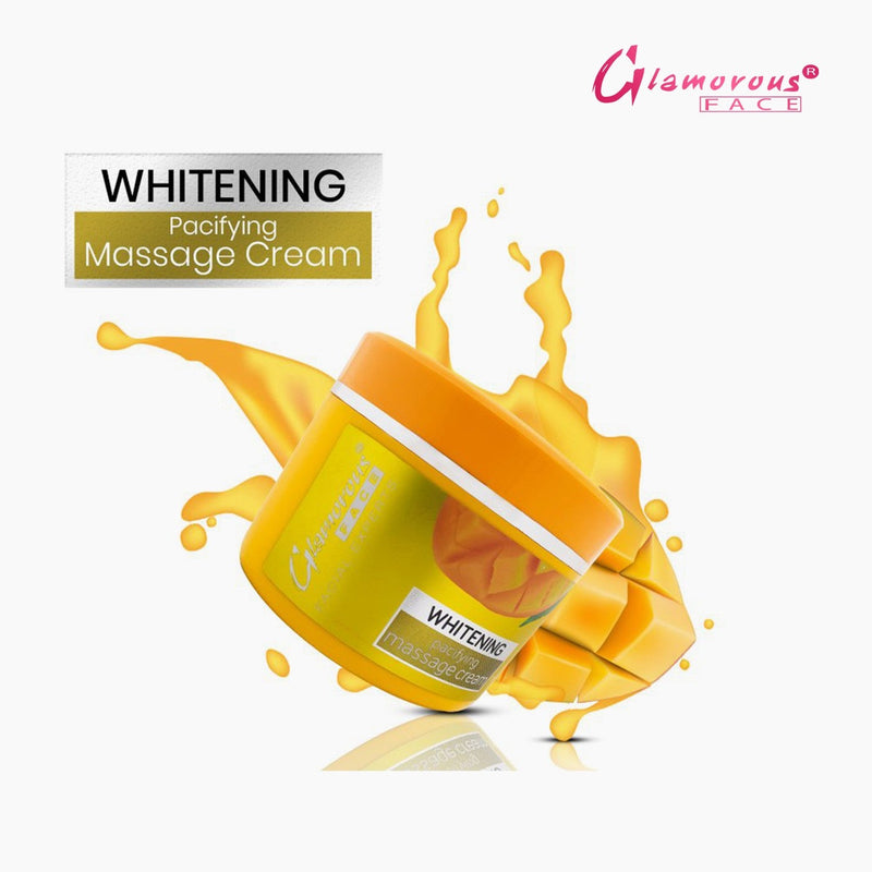 Glamorous Face Whitening Pacifying Massage Cream (JAR 500ML)