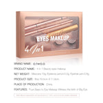 O.TWO.O New Eye Makeup Gifts set 4in1 Beauty Eyes Makeup Set