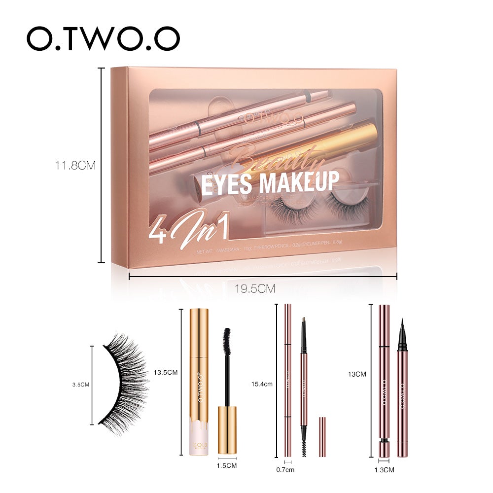 O.TWO.O New Eye Makeup Gifts set 4in1 Beauty Eyes Makeup Set