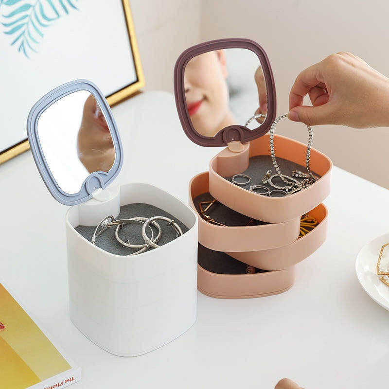 Rotating Jewelry Storage Box