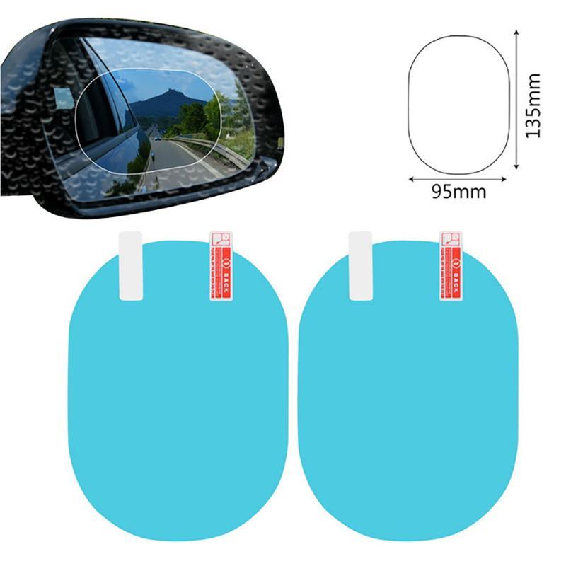 Car Rear View Mirror Rain-Proof Film Anti Water Anti Fog