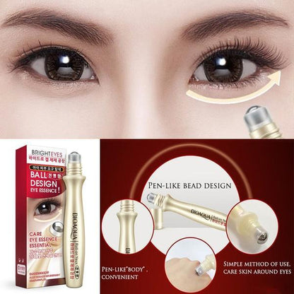 Bioaqua Gold Collagen Essence Eye Cream Anti Dark Circle Wrinkle Repairing Ball-Pen