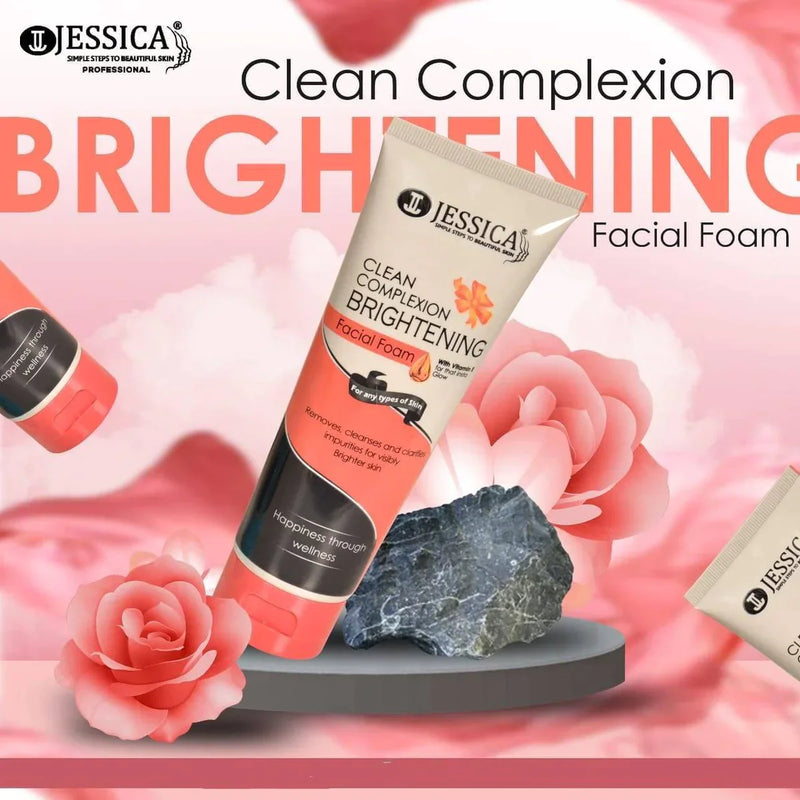 Jessica Clean Complexion Brightening Facial Foam