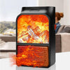 Mini Electric Flame Heater Portable Fireplace 900w