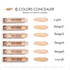 Miss Rose18 Color Glitter Eyeshadow Palette, Matte Foundation Tube,  Liquid Concealer, Photo Finish Face Primer & White Eye Liner Pencil