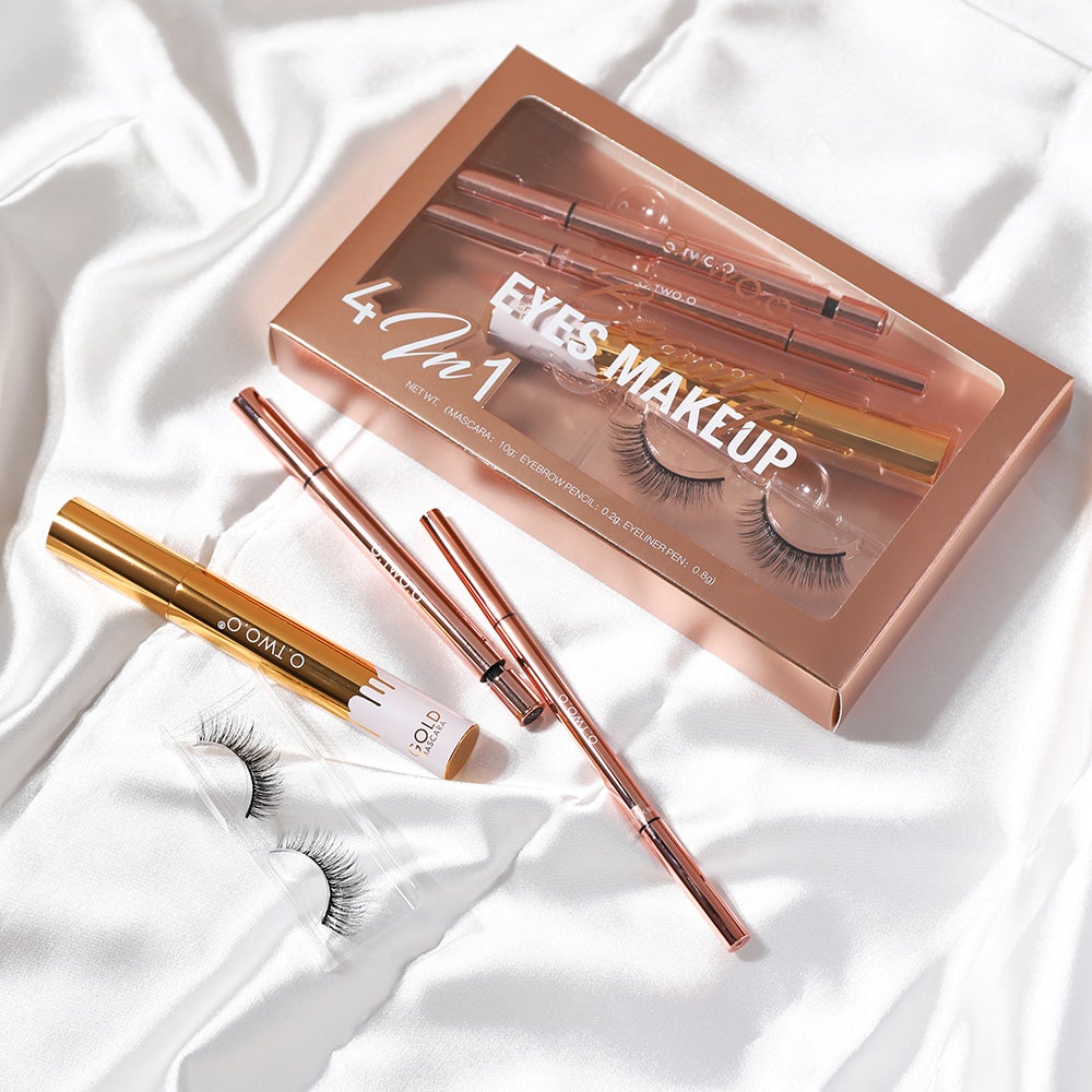 O.TWO.O New Eye Makeup Gifts set 4in1 Beauty Eyes Makeup Set