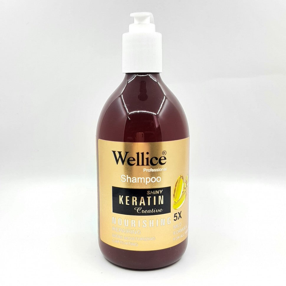 Wellice Keratin Shampoo 550g