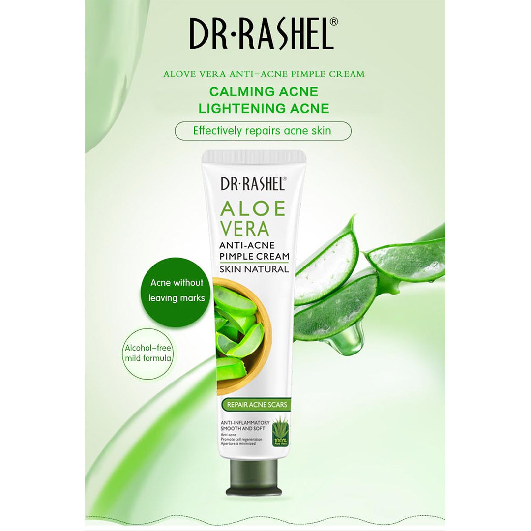 Dr RASHEL ALOE VERA ANTI ACNE PIMPLE CREAM