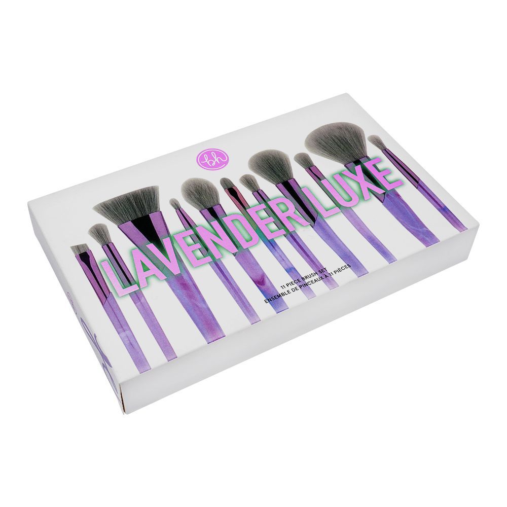 BH Cosmetics Lavender Luxe Brush Set 11 Pieces