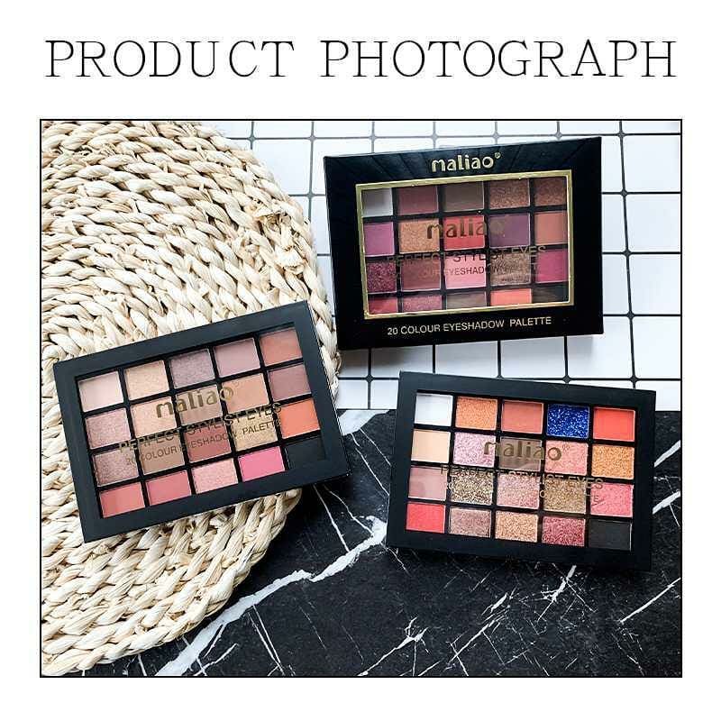 Maliao 20 Colour Eyeshadow Palette