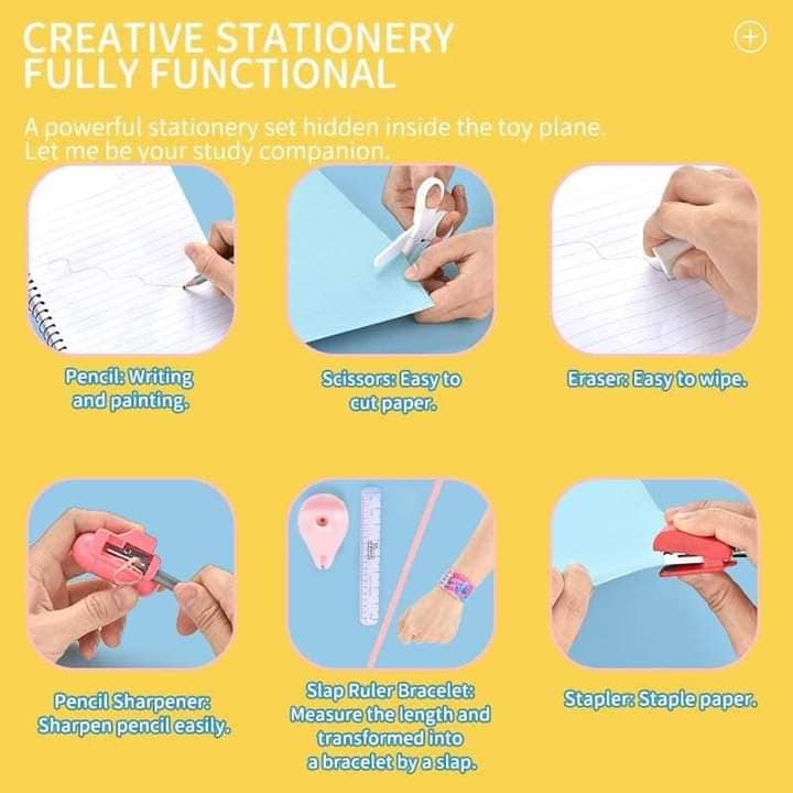 Creative Stationery Toy Plane