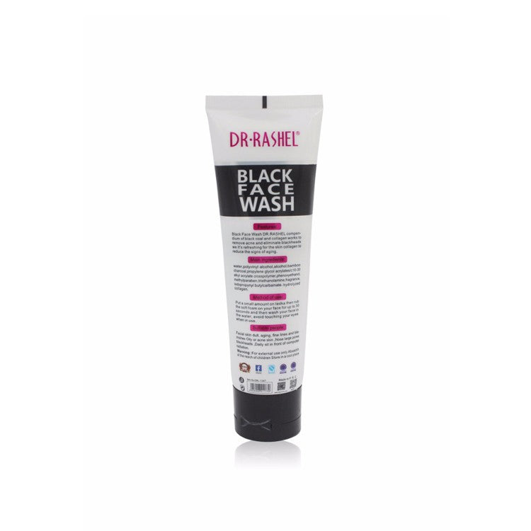Dr Rashel Black Face Wash Whitening Complex - 100ml