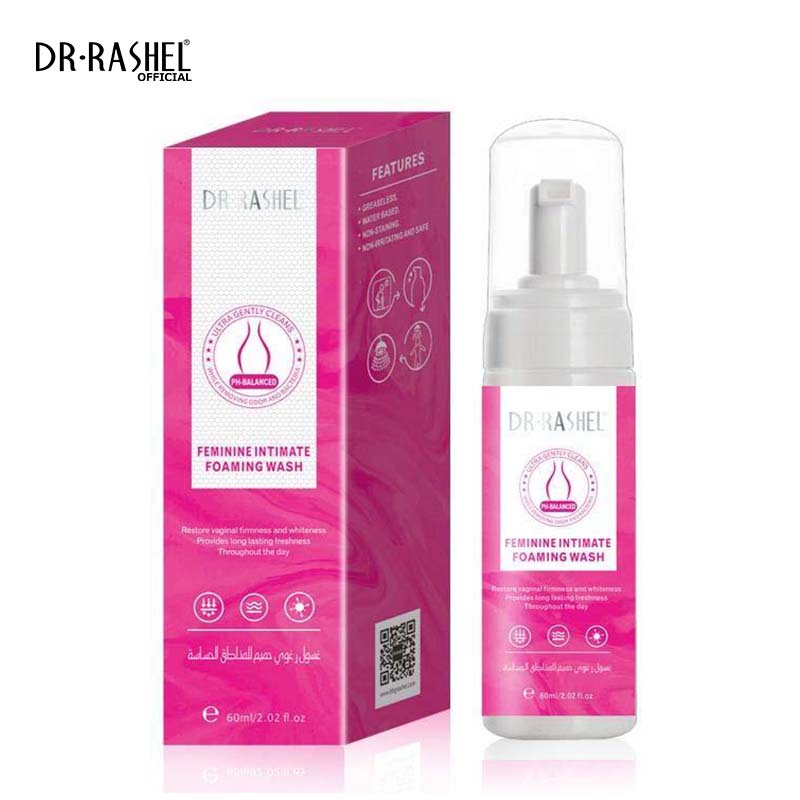 Dr Rashel Feminine Intimate Ultra Gently Cleans Foaming Wash - 60ml