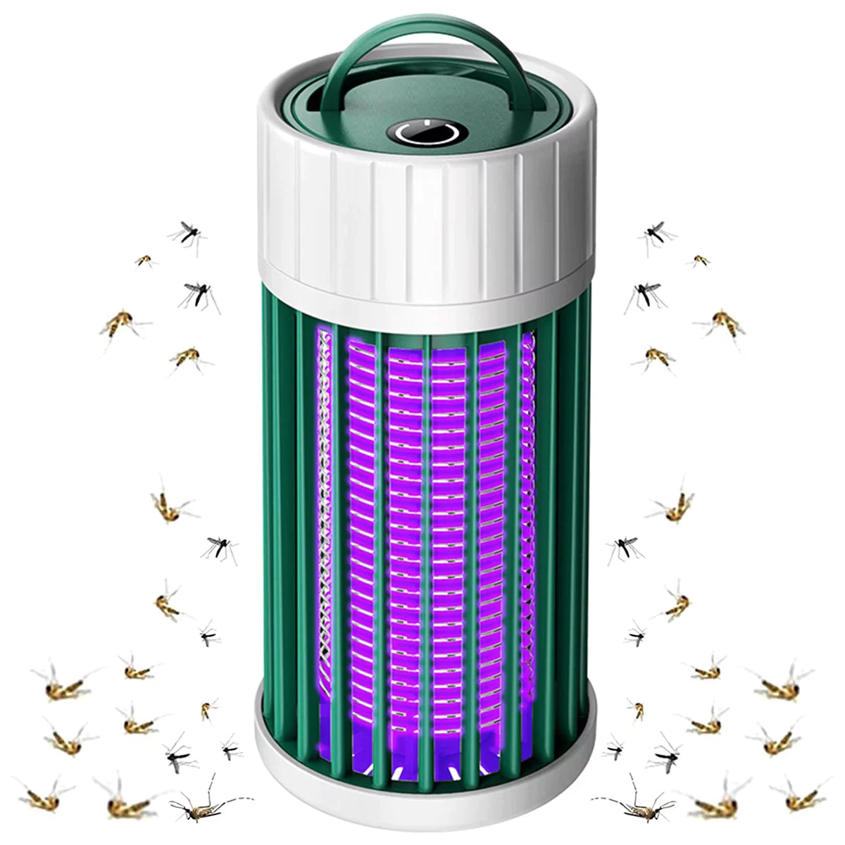 Portable Electric USB Mosquito Killer With Night Light 2 Modes