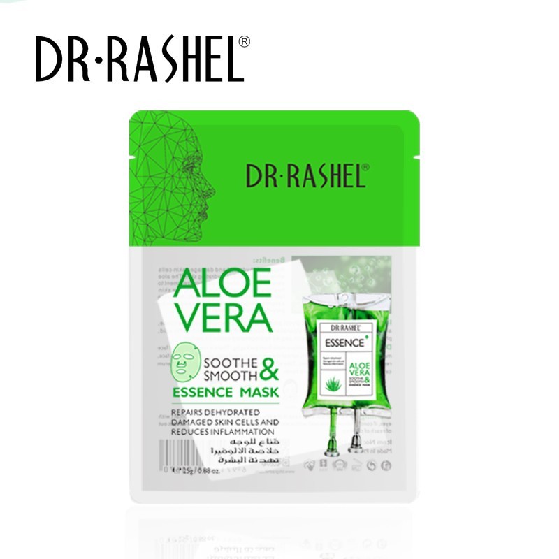 Dr Rashel Aloe Soothing Smoothing Essence Mask - 5Pcs