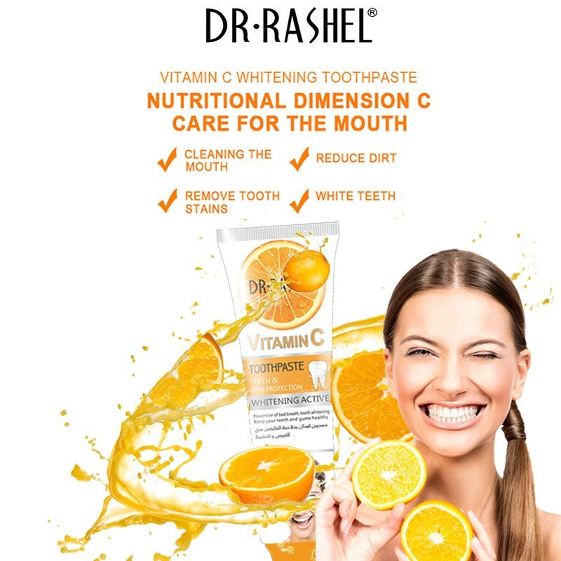 Dr Rashel Vitamin C Whitening Active Toothpaste