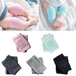 Stretchable cotton baby knee pads available in multiple colour