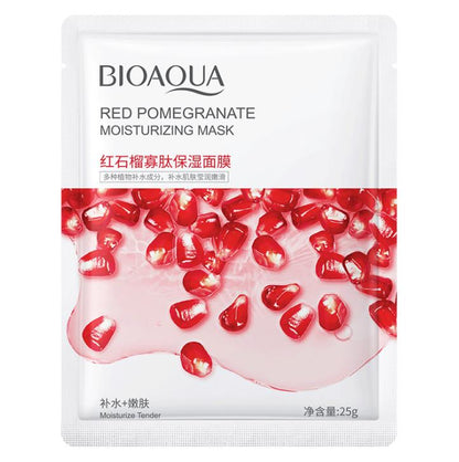 BIOAQUA Red Pomegranate Moisturizing Face Sheet Mask