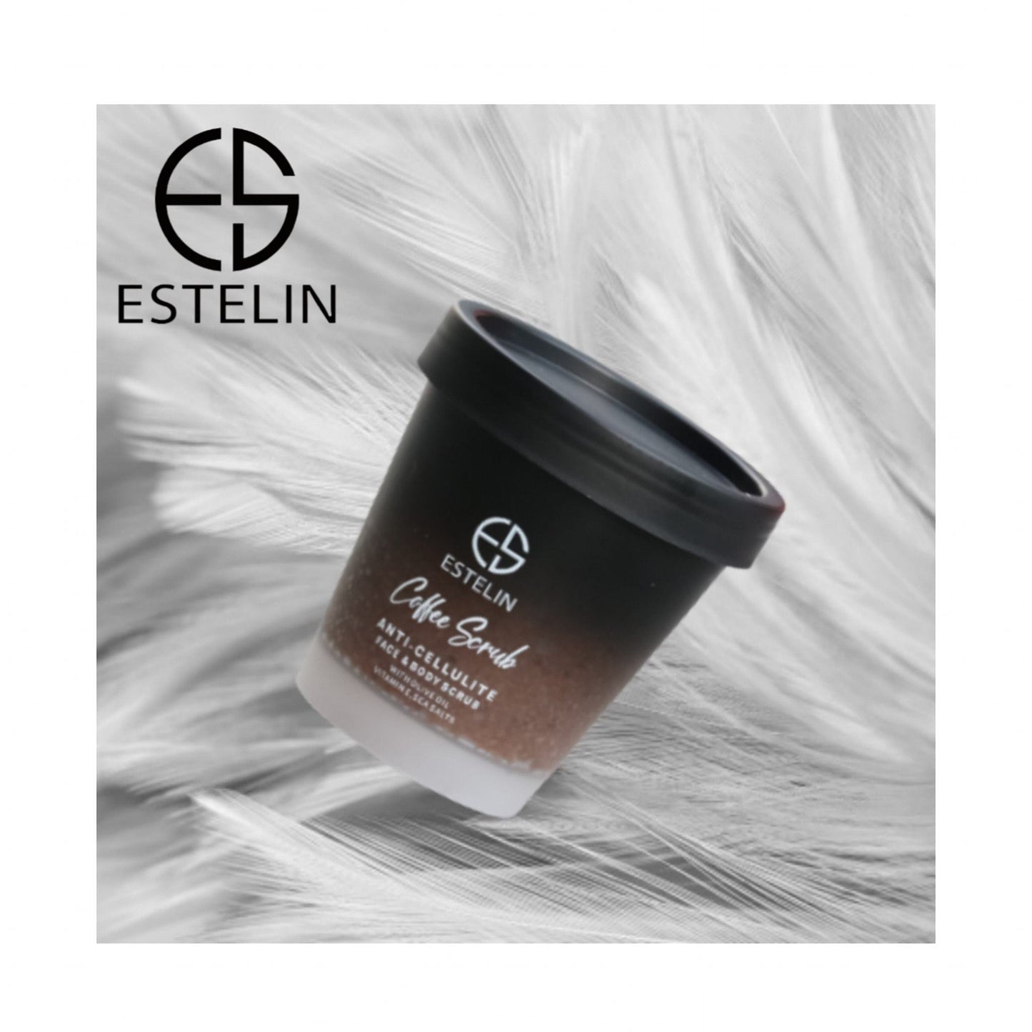 Estelin Anti-Cellulite Face & Body Coffee Scrub by Dr Rashel