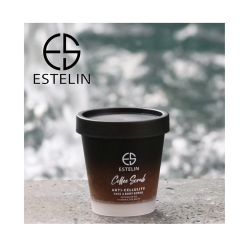 Estelin Anti-Cellulite Face & Body Coffee Scrub by Dr Rashel
