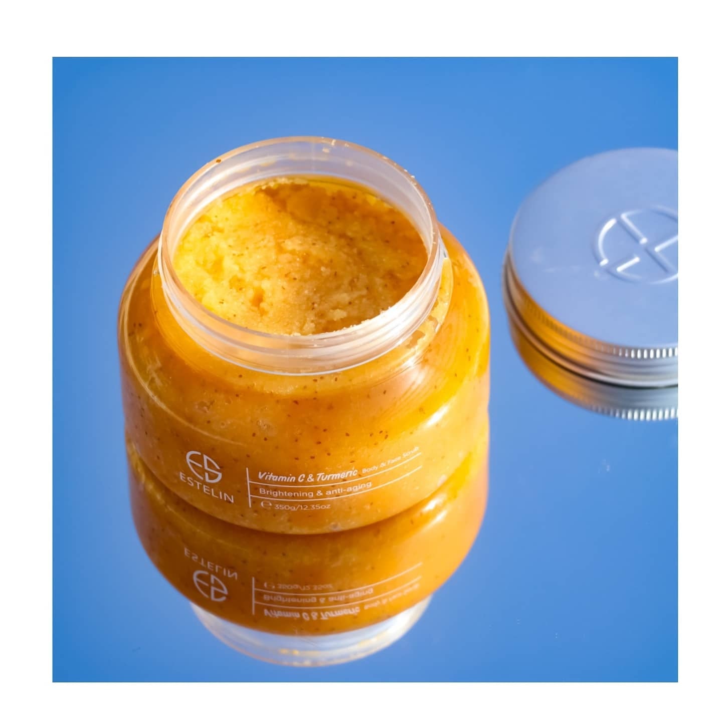 Estelin Vitamin C and Turmeric Face & Body Scrub