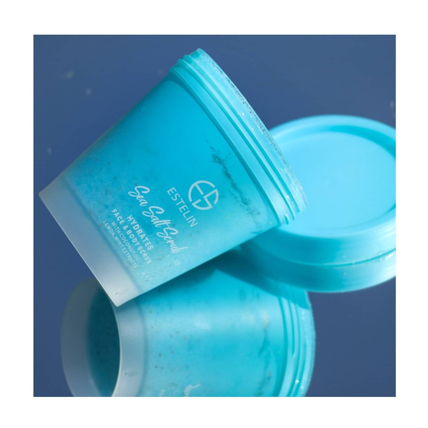 Estelin Sea Salt Hydrates Face & Body Scrub by Dr Rashel