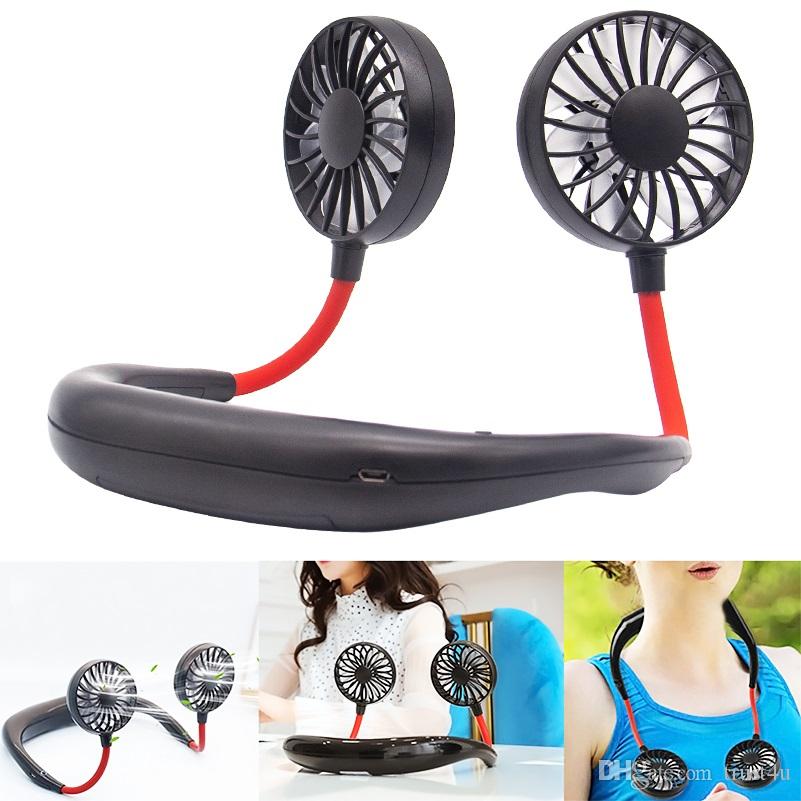 Hands Free Portable Neck Fan - Rechargeable