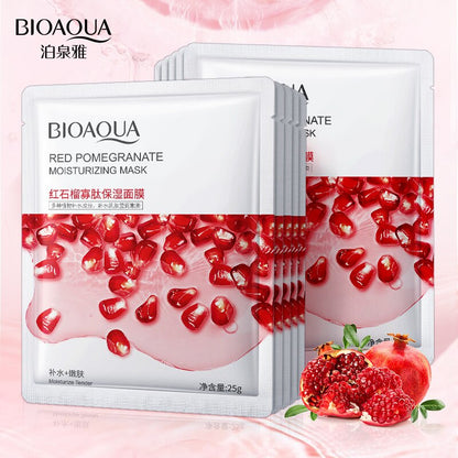 BIOAQUA Red Pomegranate Moisturizing Face Sheet Mask