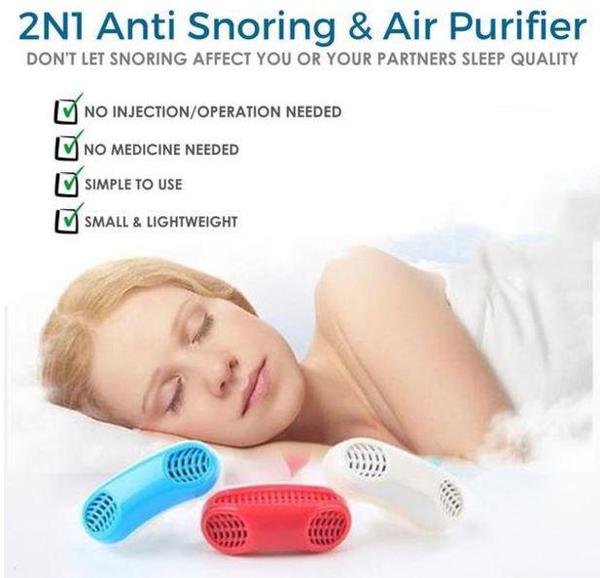 2in1 Anti Snoring & Air Purifier