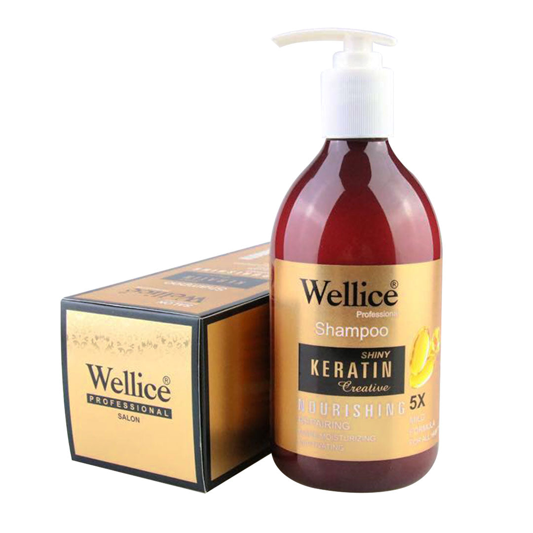 Wellice Keratin Shampoo 550g