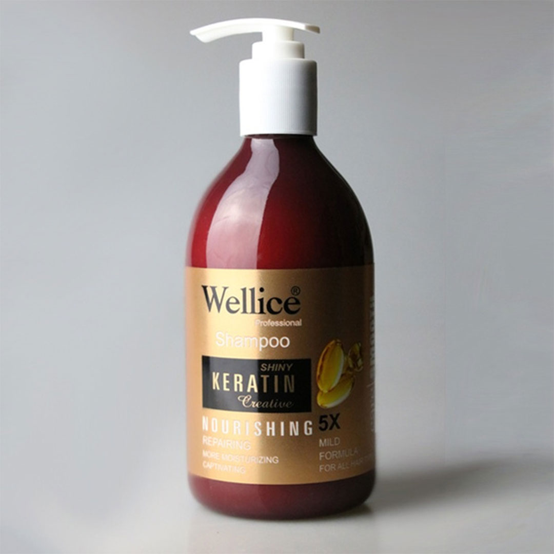 Wellice Keratin Shampoo 550g