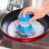 Liquid Soap Dishwasher Brush