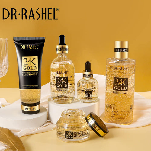 Dr.Rashel 24k Gold Radiance & Anti-Aging Skincare Series With Gift Box