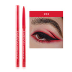 Handaiyan Creme Gel Neon Eyeliner Pen Waterproof (Set of 12pcs)