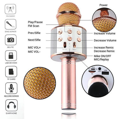 Wireless Bluetooth Mic Speaker