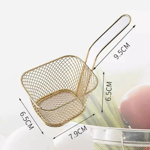 Stainless Steel Square Shape Frying Basket
