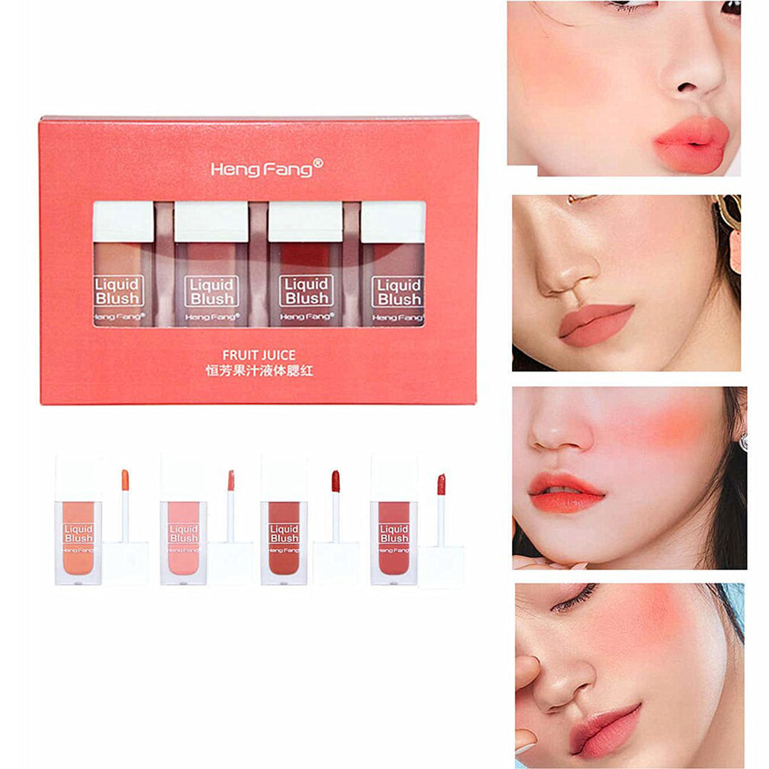 HengFang Liquid Blusher Set of 4pcs