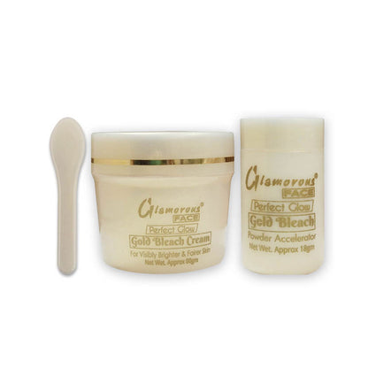 Glamorous Face Perfect Glow Gold Bleach Cream (Large)