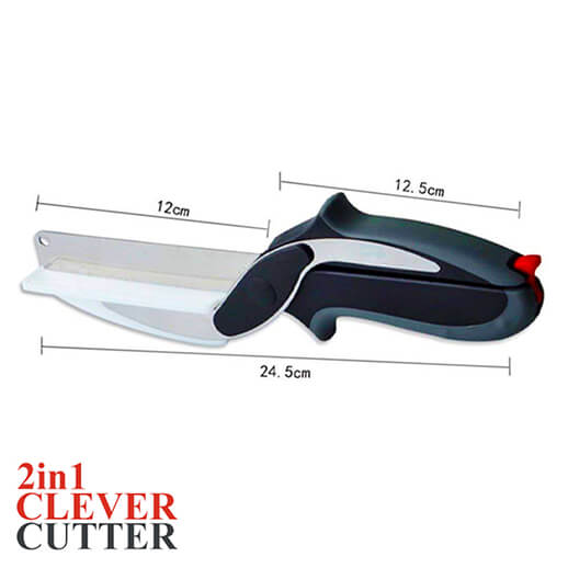 Clever Cutter – 2 In 1 Kitchen Knife