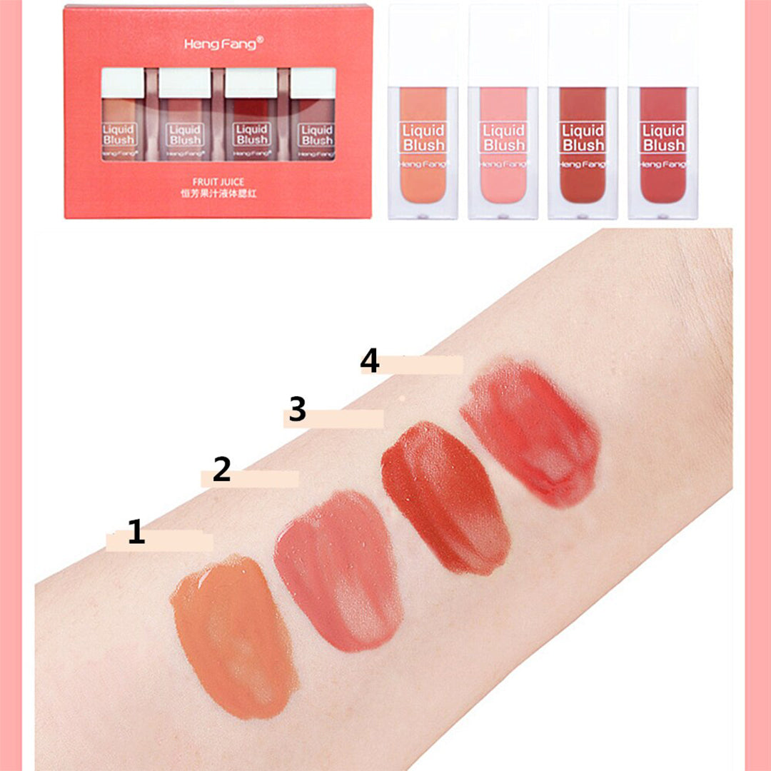 HengFang Liquid Blusher Set of 4pcs