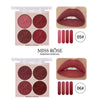Miss Rose 4 colors Gorgeous Lipstick Palette