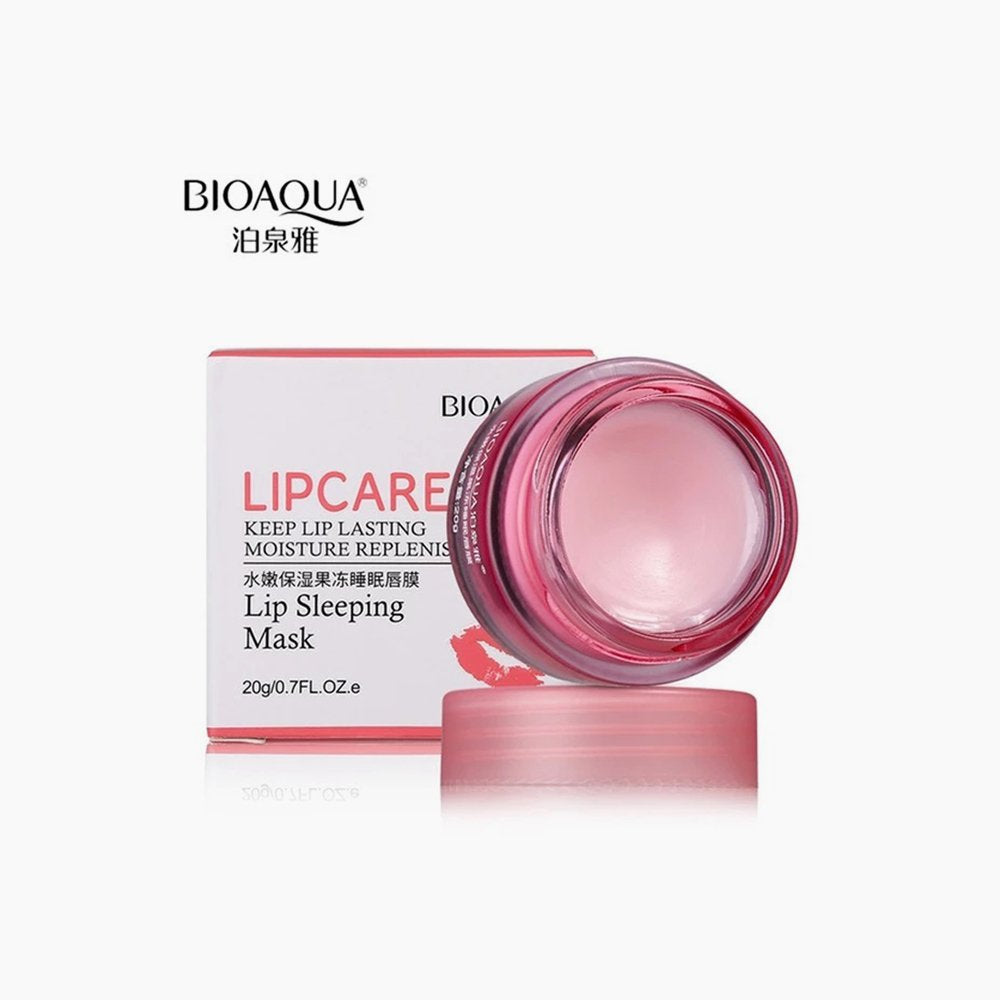 BIOAQUA Strawberry Lip Sleeping Mask Exfoliator Lips Balm