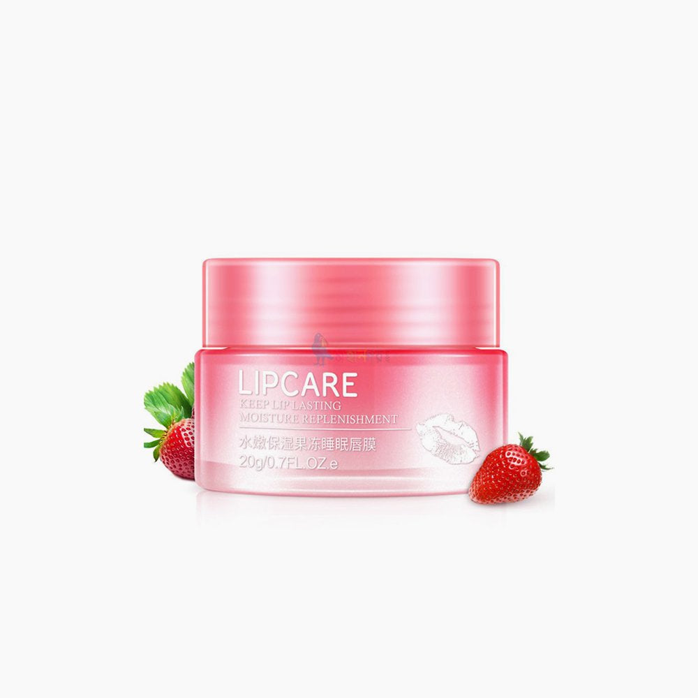 BIOAQUA Strawberry Lip Sleeping Mask Exfoliator Lips Balm