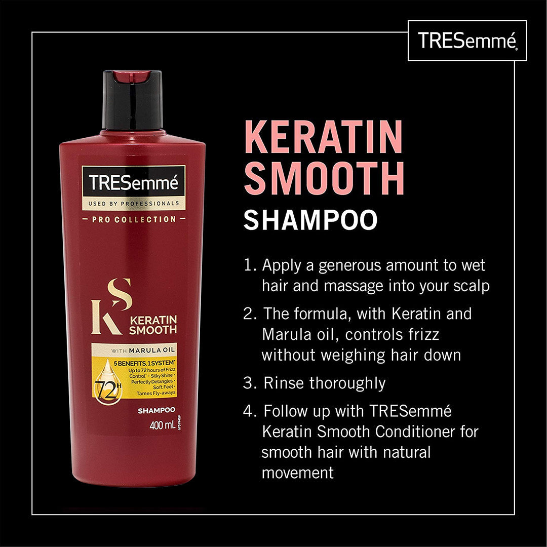 TRESemme Keratin Smooth Shampoo, 400ml