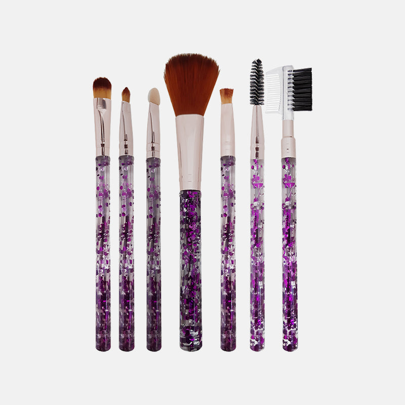 Glamorous 7 In 1 Brush Sets Box