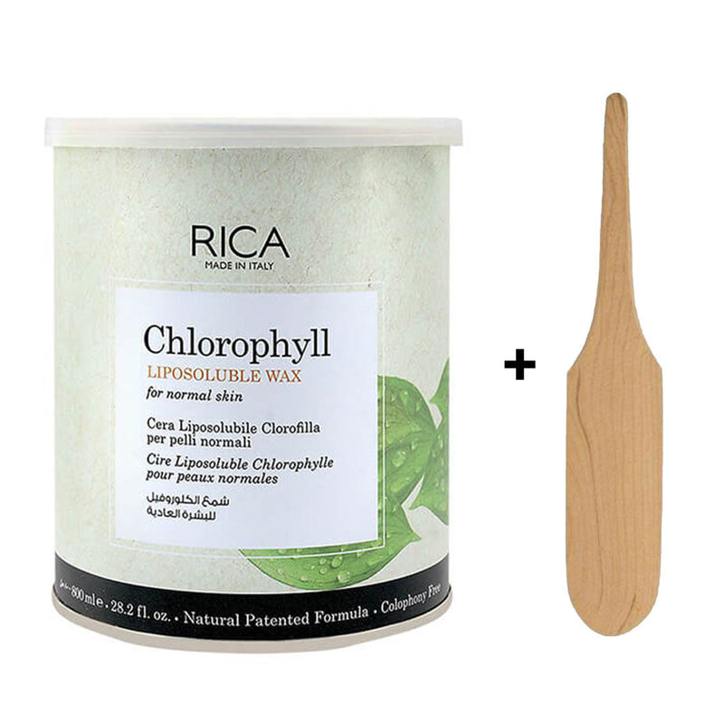 Rica Chlorophyll Normal Skin Lisposoluble Wax 800ml