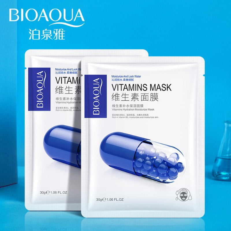 BIOAQUA Vitamins Hydration Moisture Mask (purple)