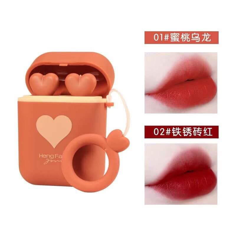 Hengfang Cute Girl Airpods Lipstick (Pack of 3)