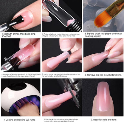 Polygel Nail Kit For Manicure