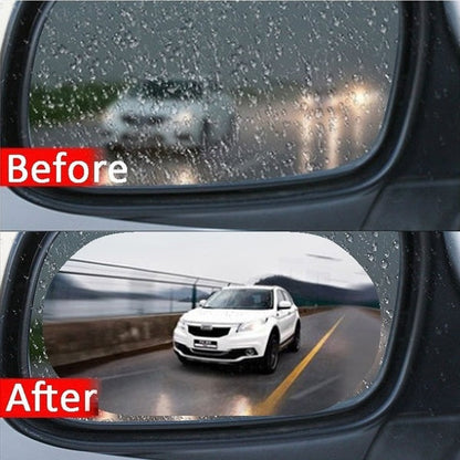 Car Rear View Mirror Rain-Proof Film Anti Water Anti Fog